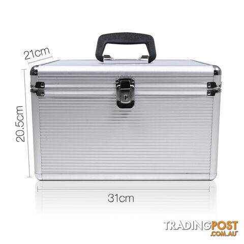 Aluminium CD DVD Bluray Storage Case Box 240 Discs SL