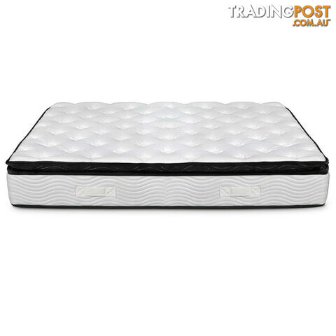 Latex Pillow Top Pocket Spring Mattress Queen