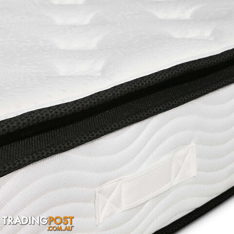 Latex Pillow Top Pocket Spring Mattress Queen