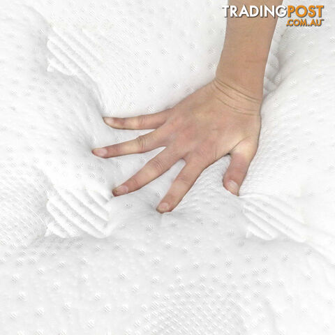 Latex Pillow Top Pocket Spring Mattress Queen