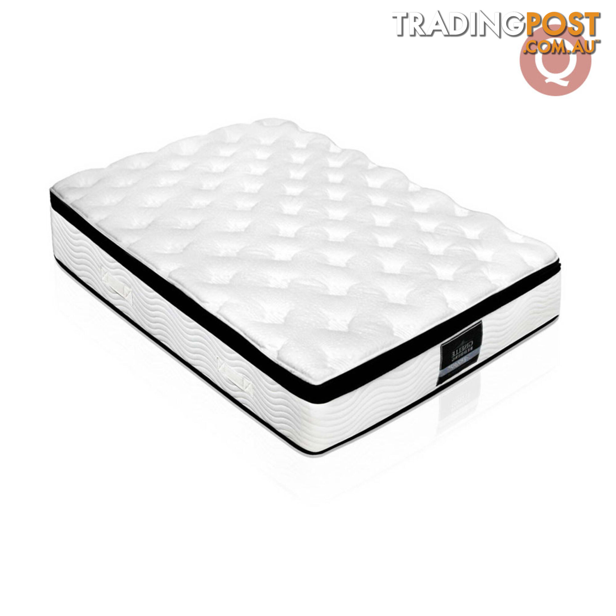 Latex Pillow Top Pocket Spring Mattress Queen