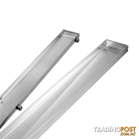 Tile Insert Stainless Steel Shower Grate Drain Floor Bathroom 1000mm - photo 4 of 8
