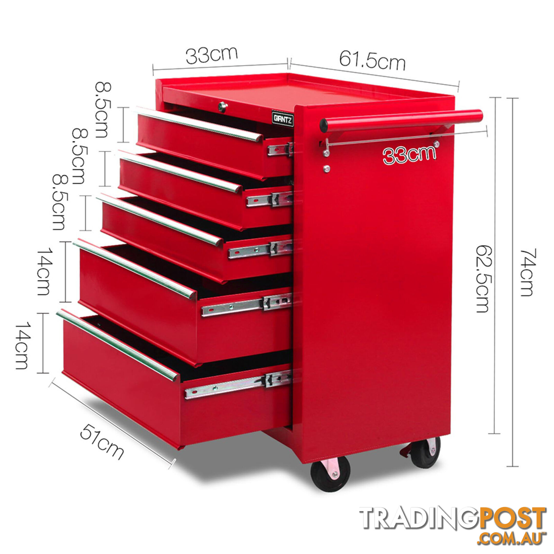 Drawers Roller Toolbox Cabinet