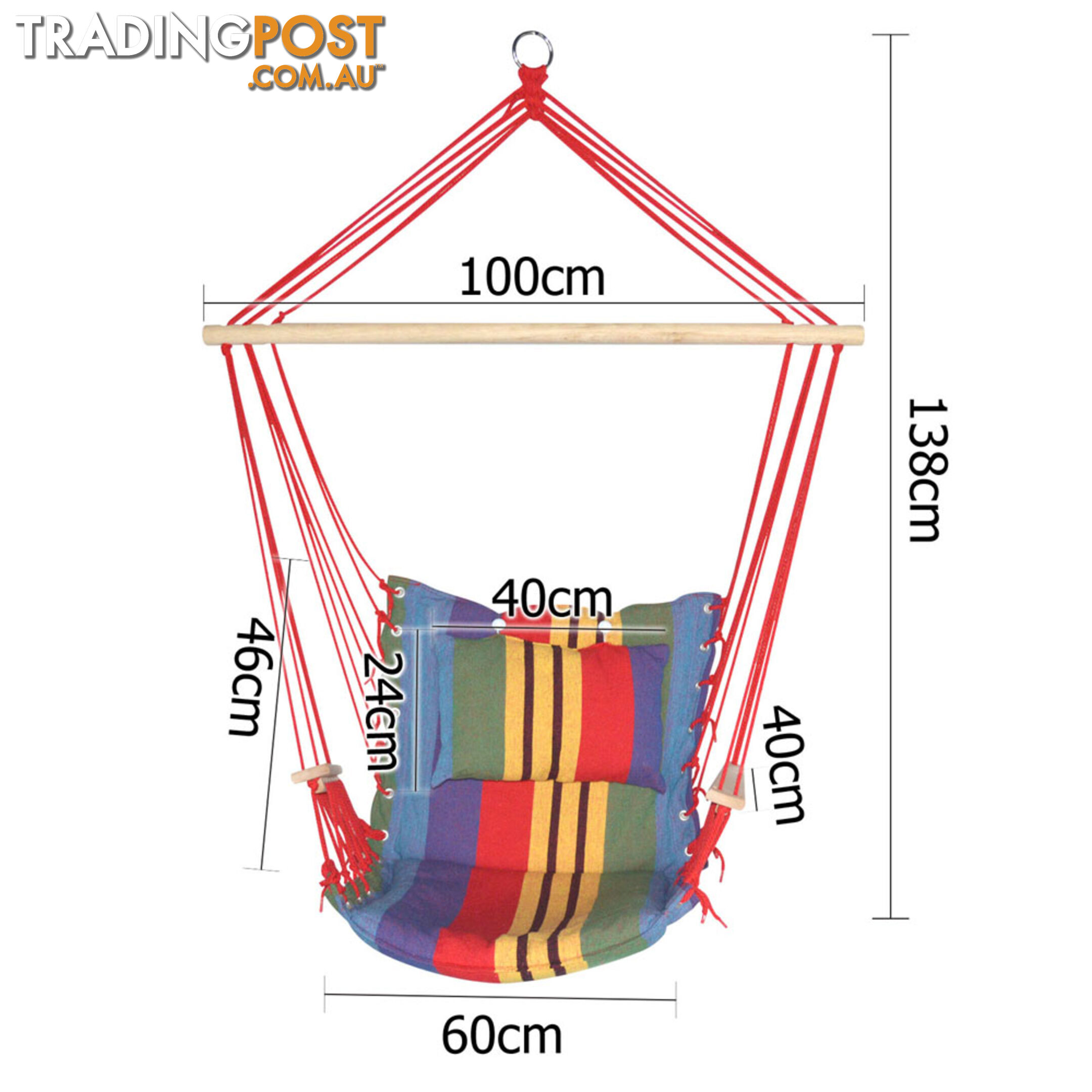 Hammock Swing Chair Multi-colour