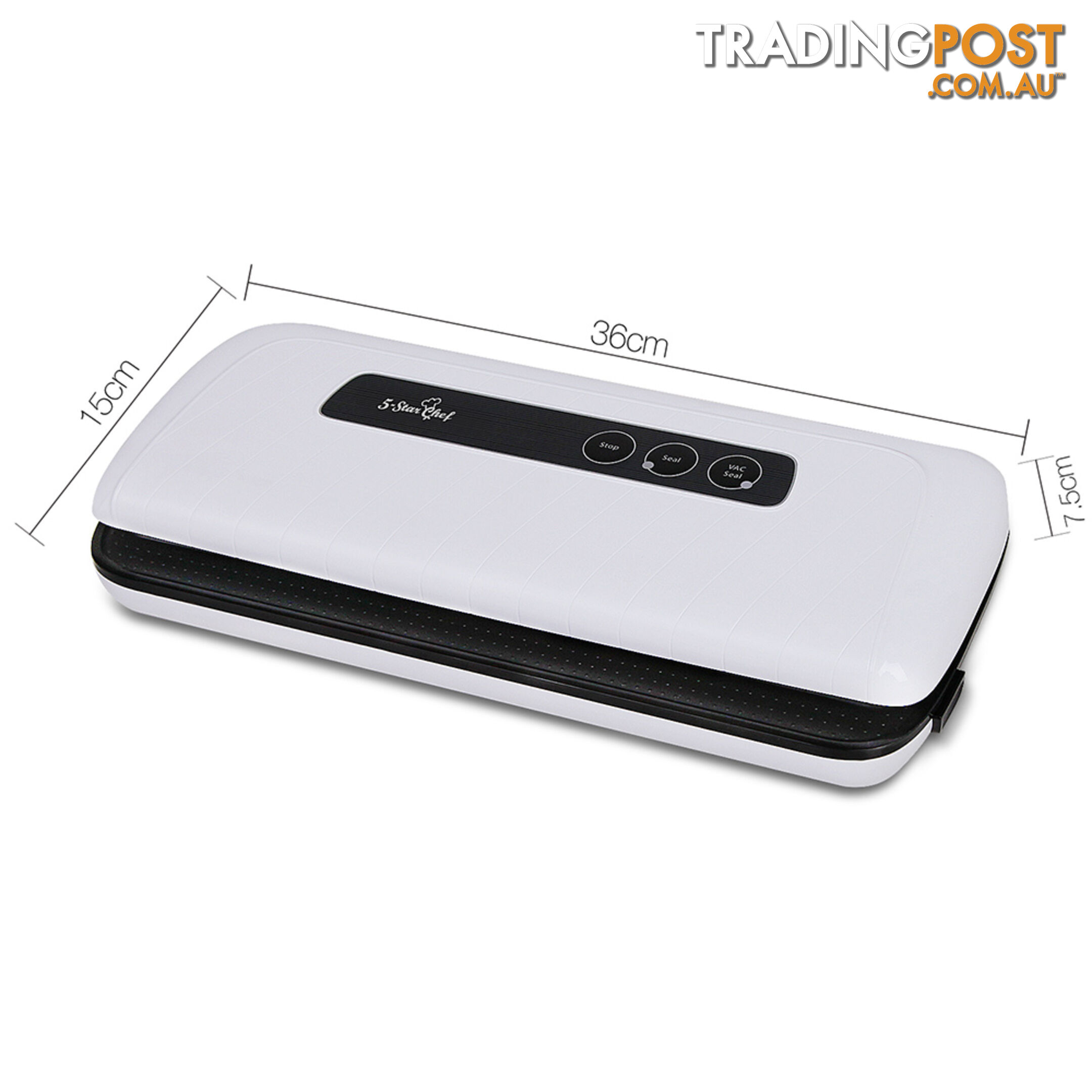 Vacuum Food Sealer Machine - White