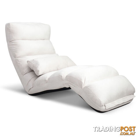 Lounge Sofa Chair - 75 Adjustable Angles _ÑÐ Ivory