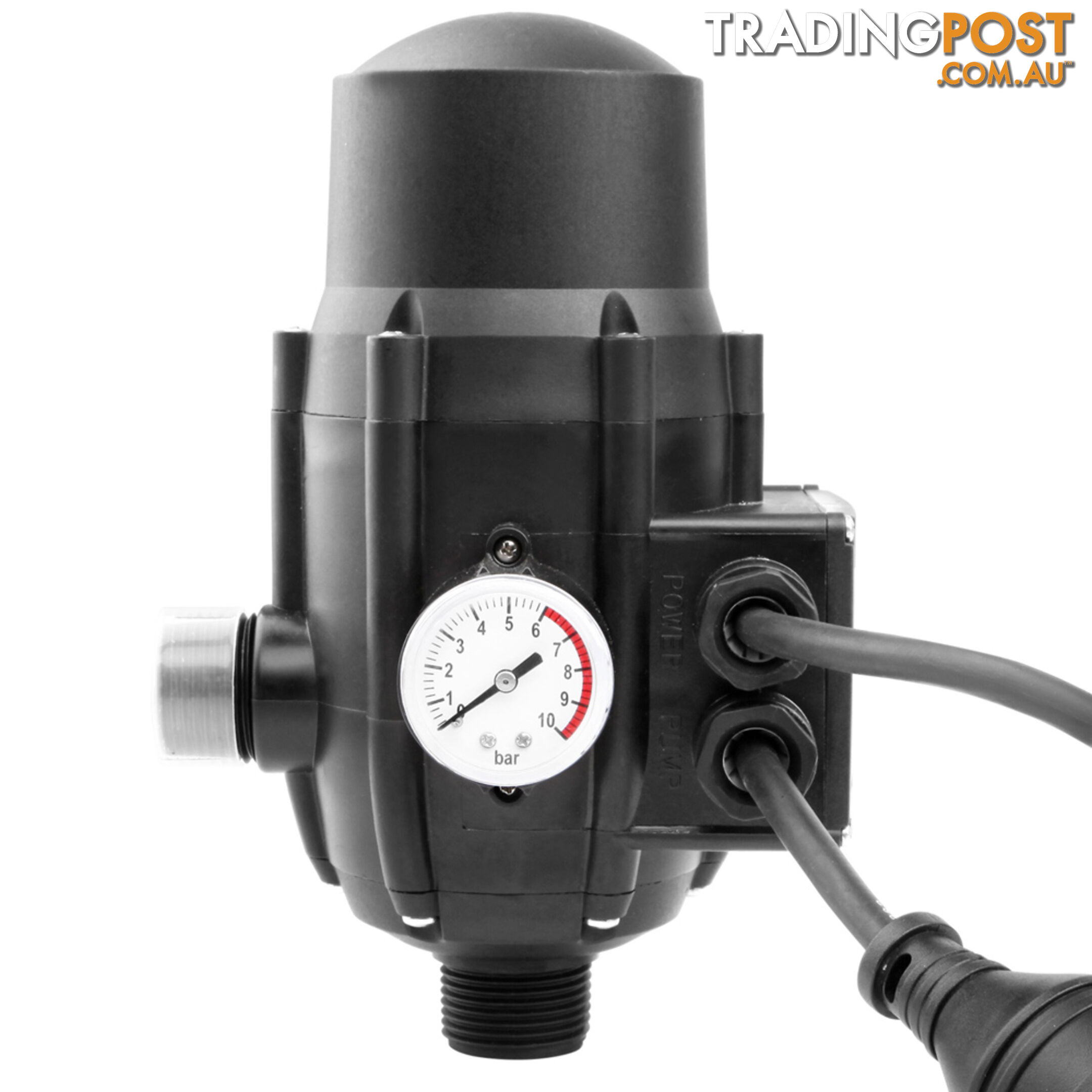 Adjustable Pressure Switch Water Pump Controller Black