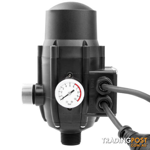 Adjustable Pressure Switch Water Pump Controller Black