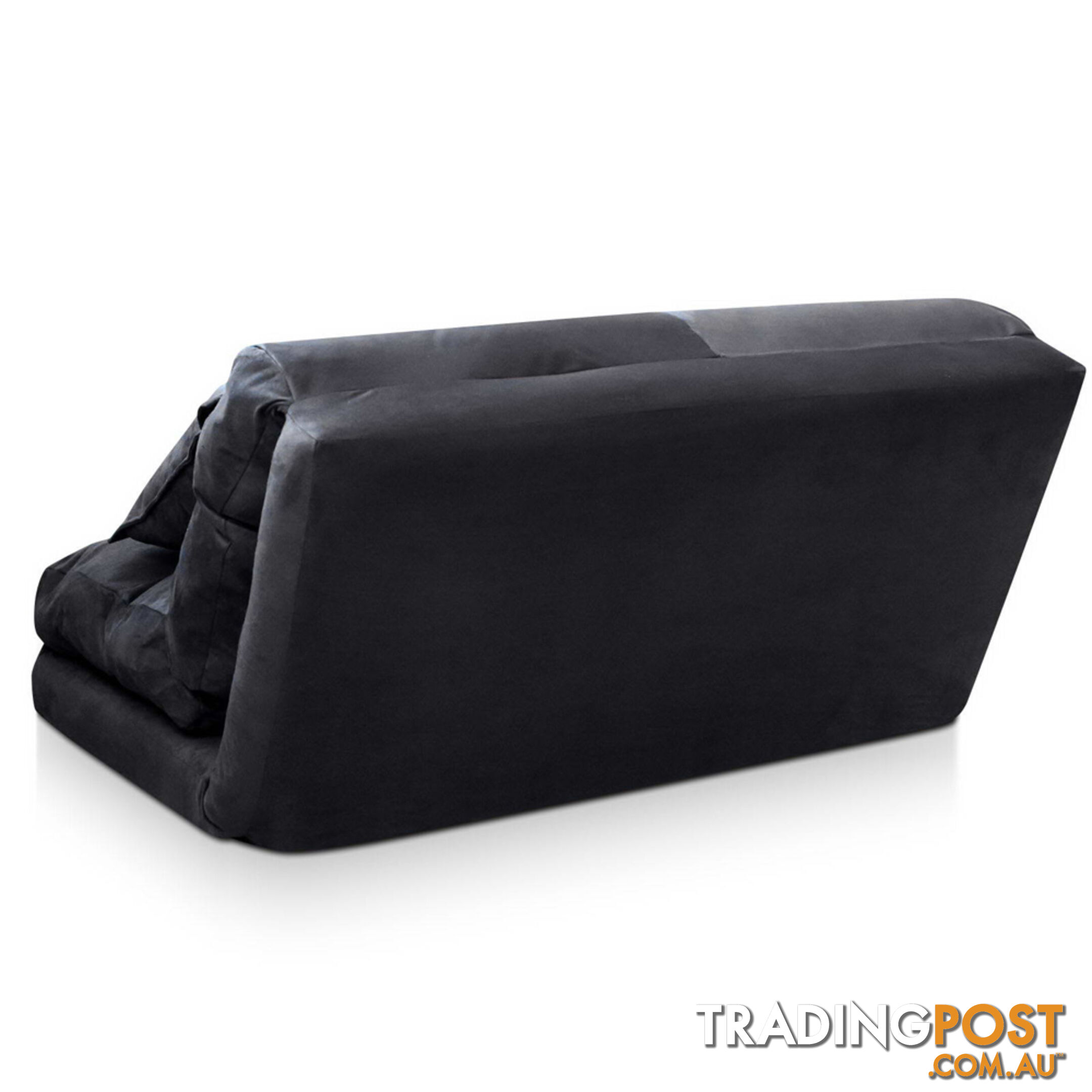 Double Size Adjustable Lounge Sofa - 5 positions Charcoal