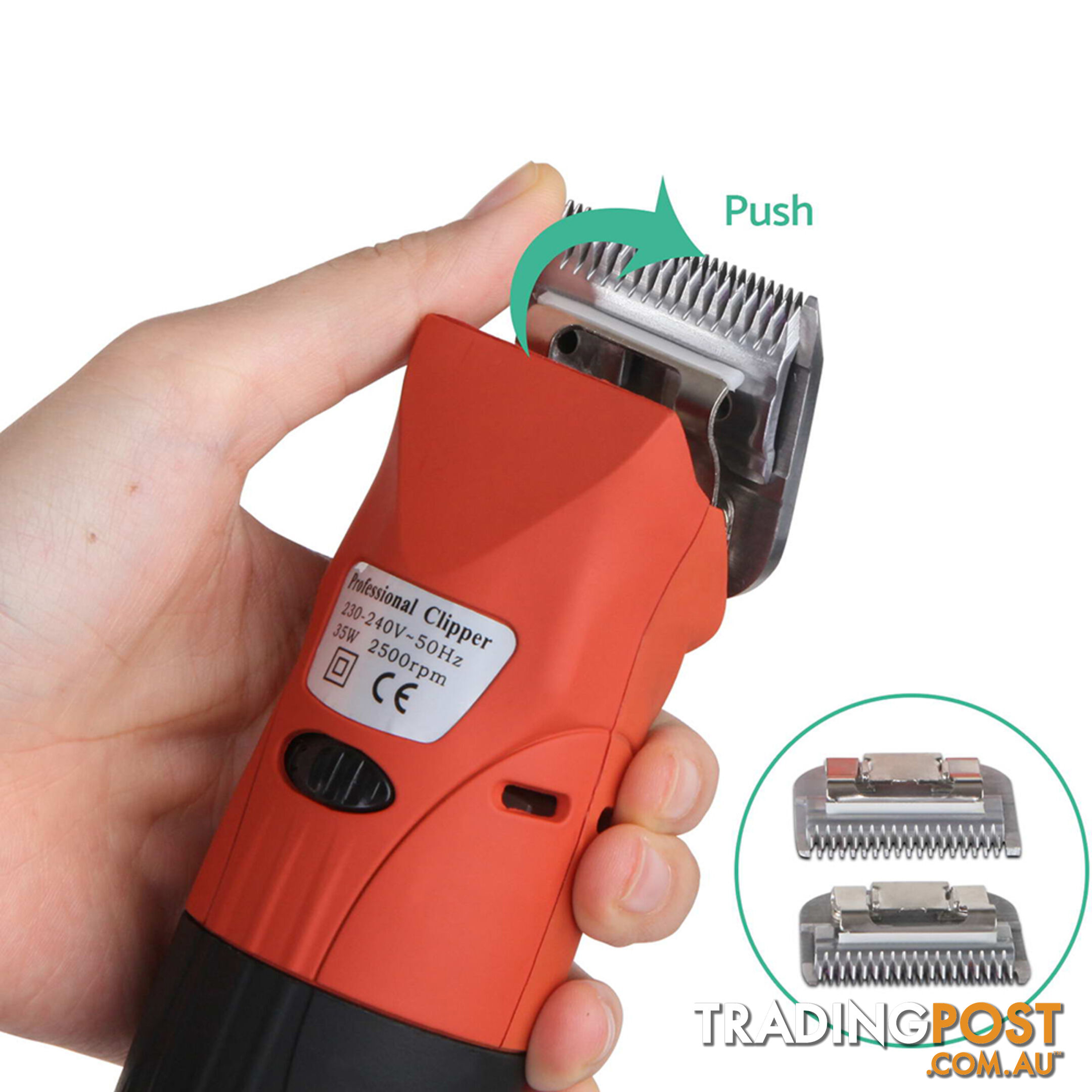 35W Pet Clipper Grooming Kit - Safety Approved Standard