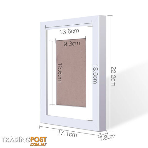 20pc Photo Frame Set - White - photo 2 of 12