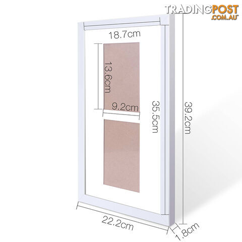 20pc Photo Frame Set - White - photo 4 of 12