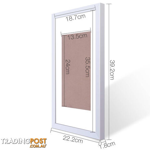 20pc Photo Frame Set - White - photo 3 of 12