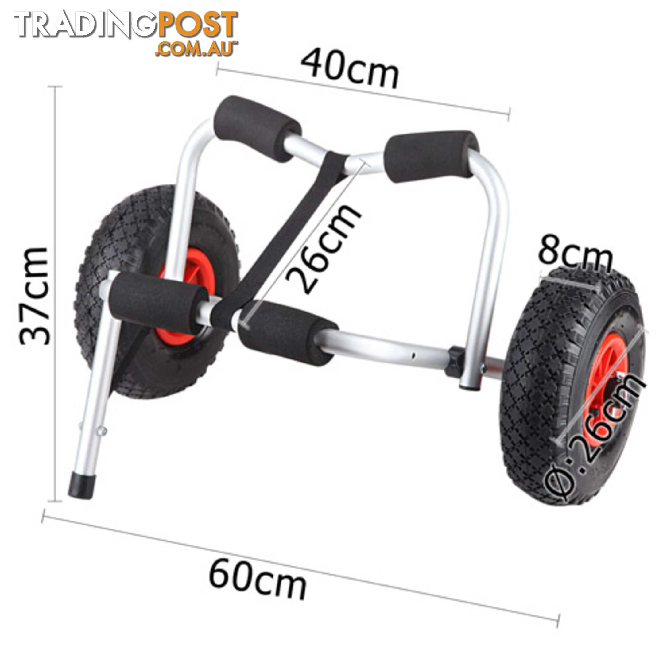 Aluminium Kayak Trolley U-shape