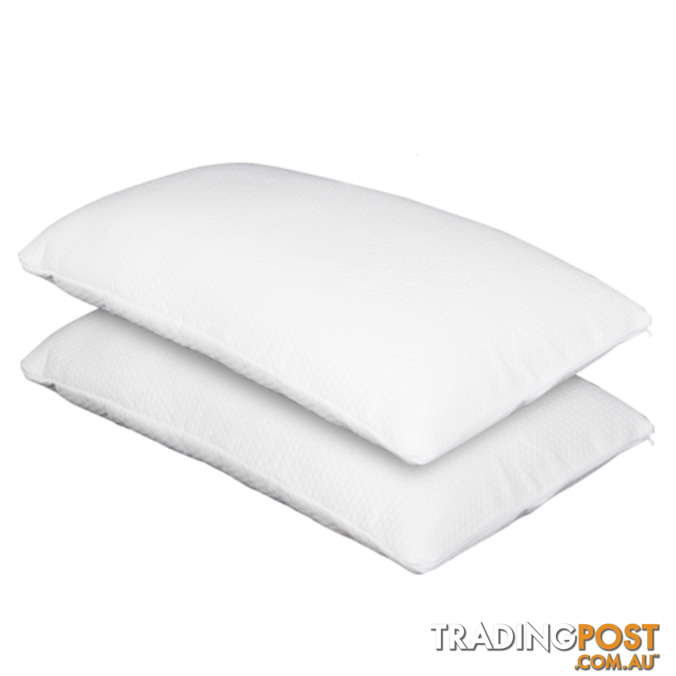 Set of 2 Deluxe Shredded Memory Foam Pillows