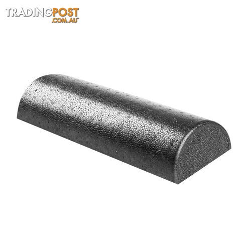 Yoga Gym Pilates EPP Stick Foam Roller Black 30 x 15cm