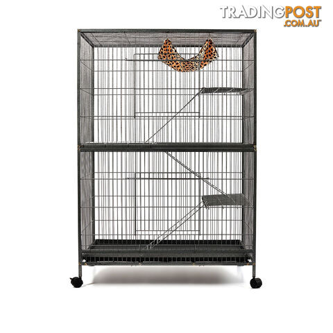 3 Level Cat Ferret Hamster Rat Bird Cage Aviary