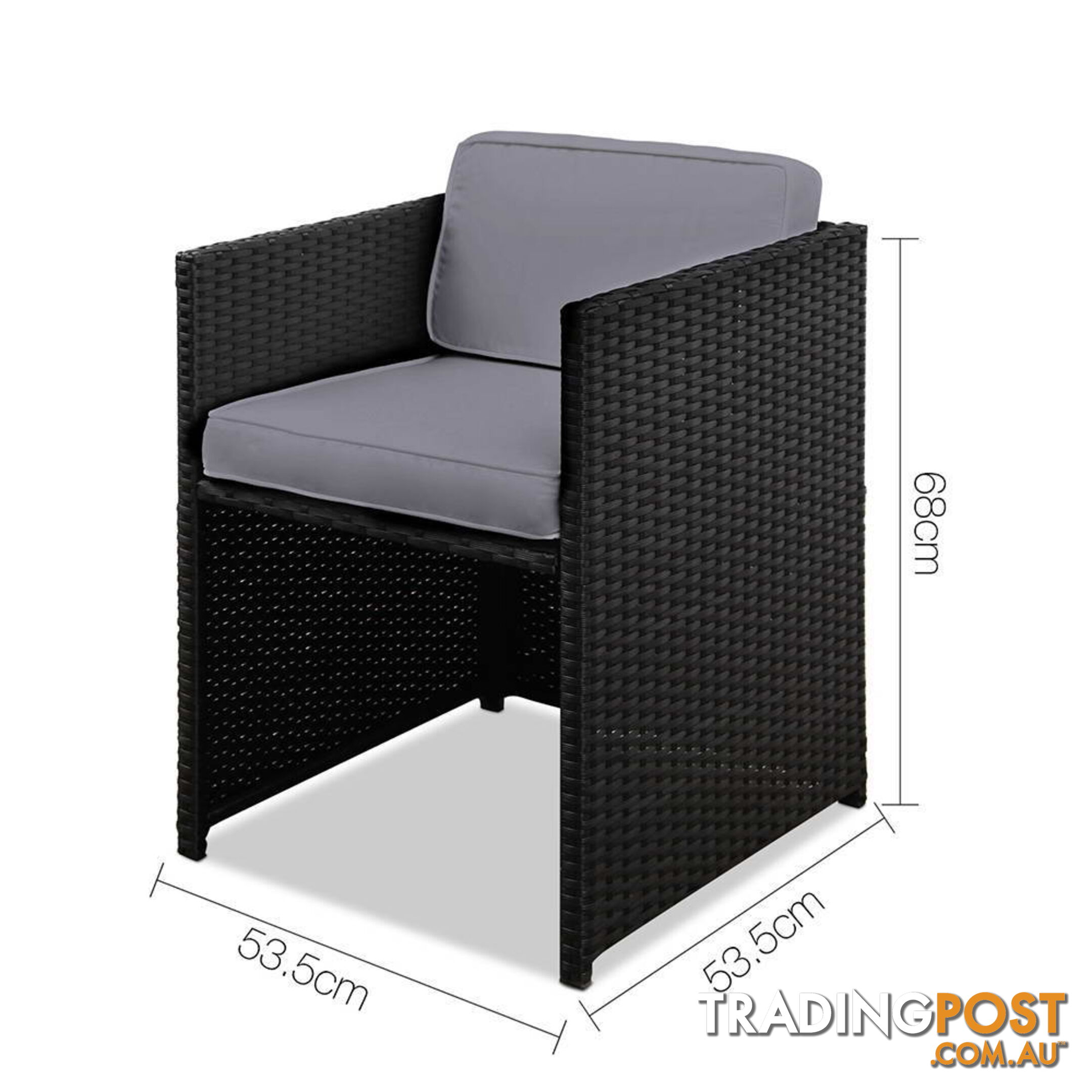 Capetown Dining 10 Seater Set _ÑÐ Black & Grey