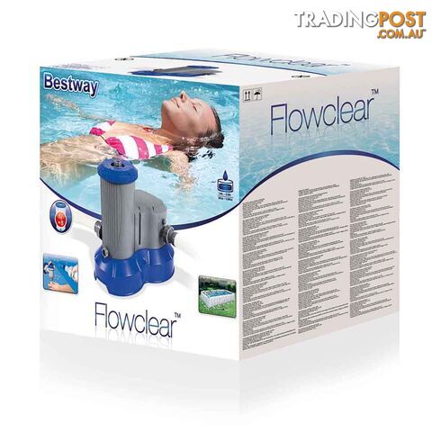 FlowClear 9,436L/H Water Flow Rate with Filter Cartridge