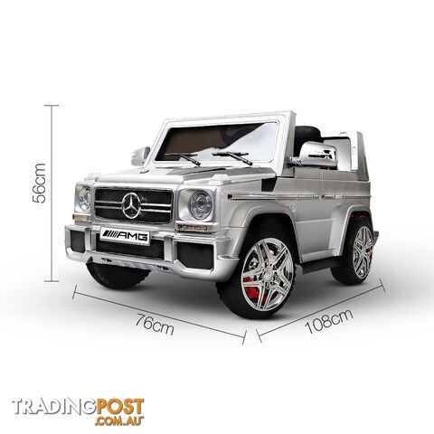 Kids Ride on Car with Remote Control Silver - photo 2 of 12
