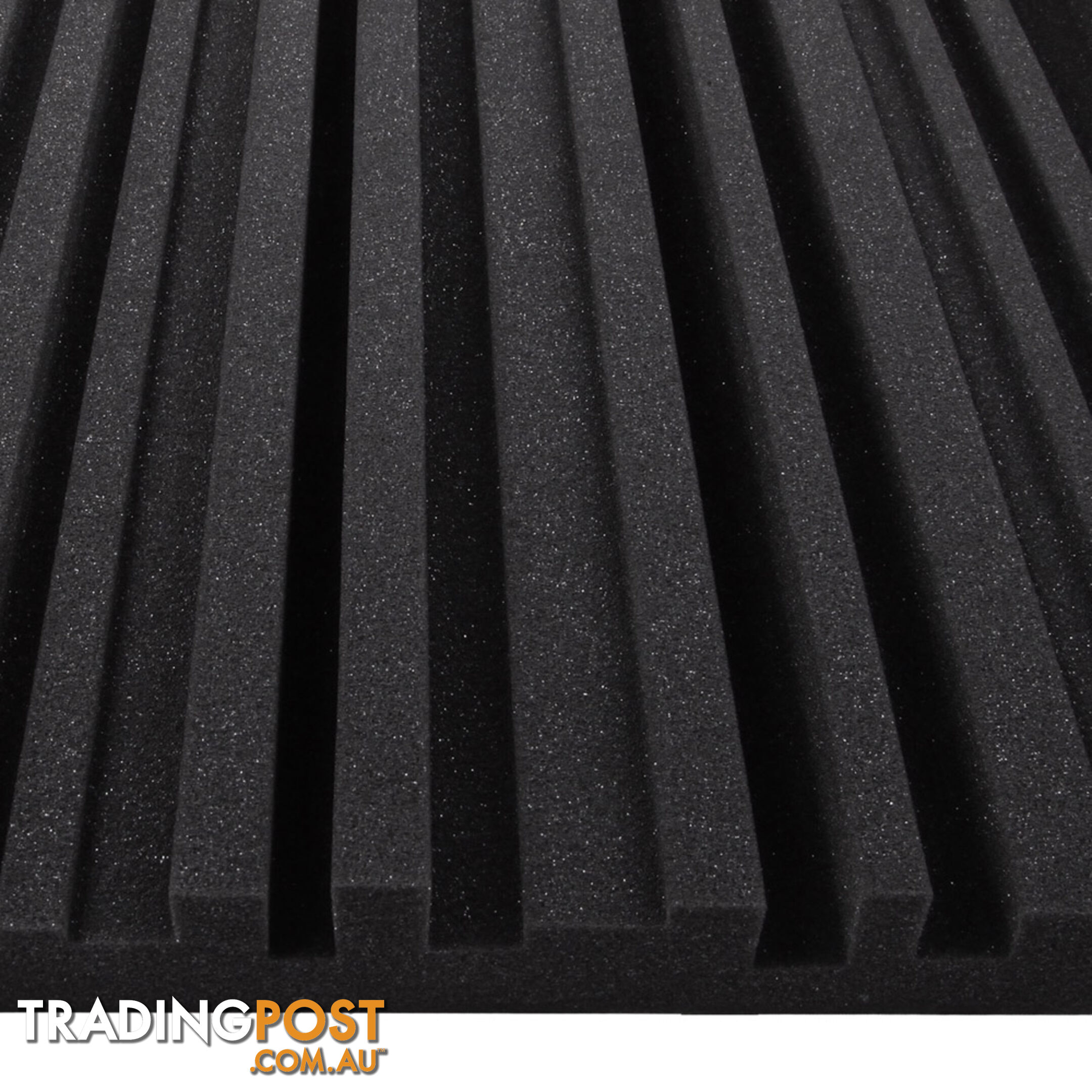 Set of 10 Studio Acoustic Foam Black