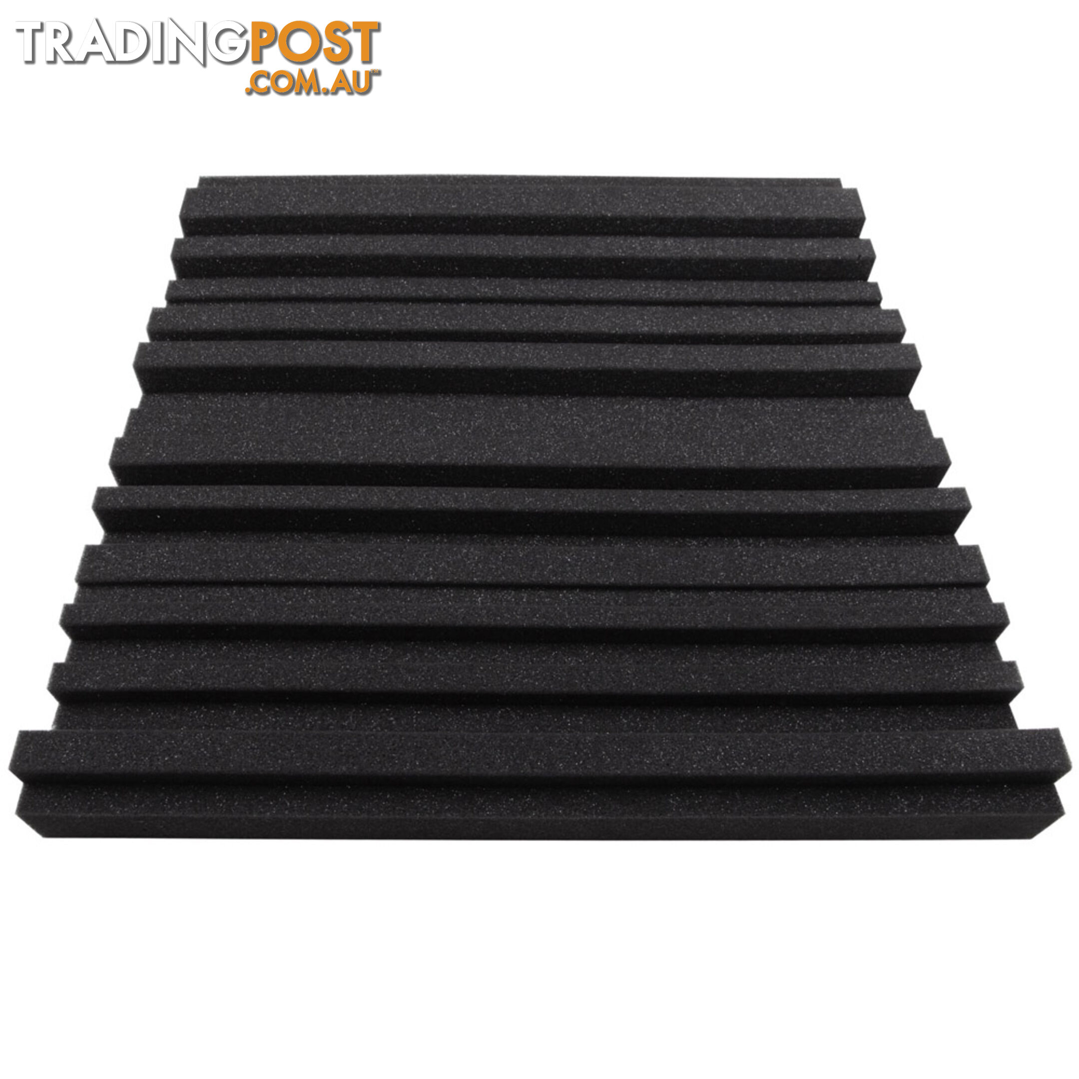 Set of 10 Studio Acoustic Foam Black