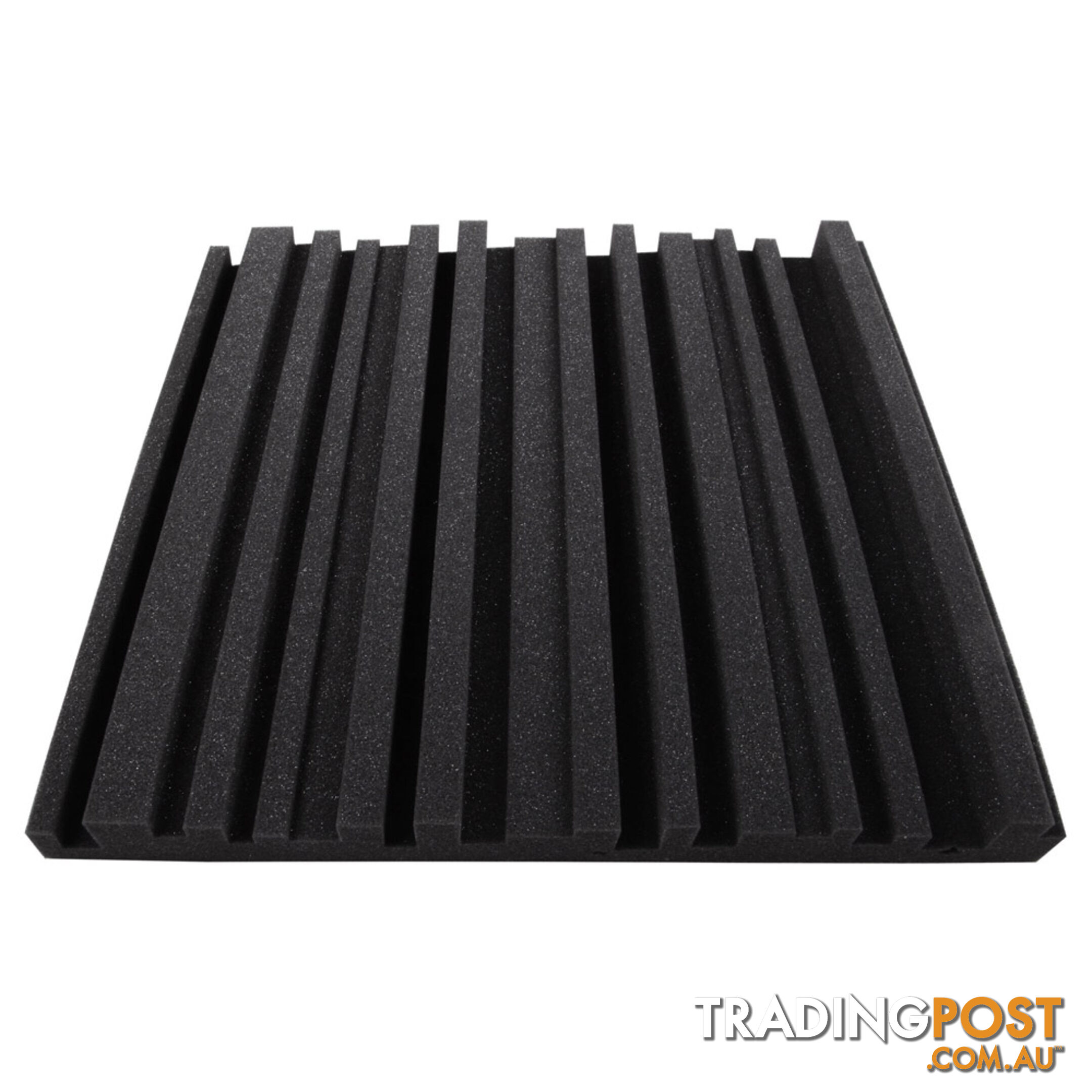 Set of 10 Studio Acoustic Foam Black