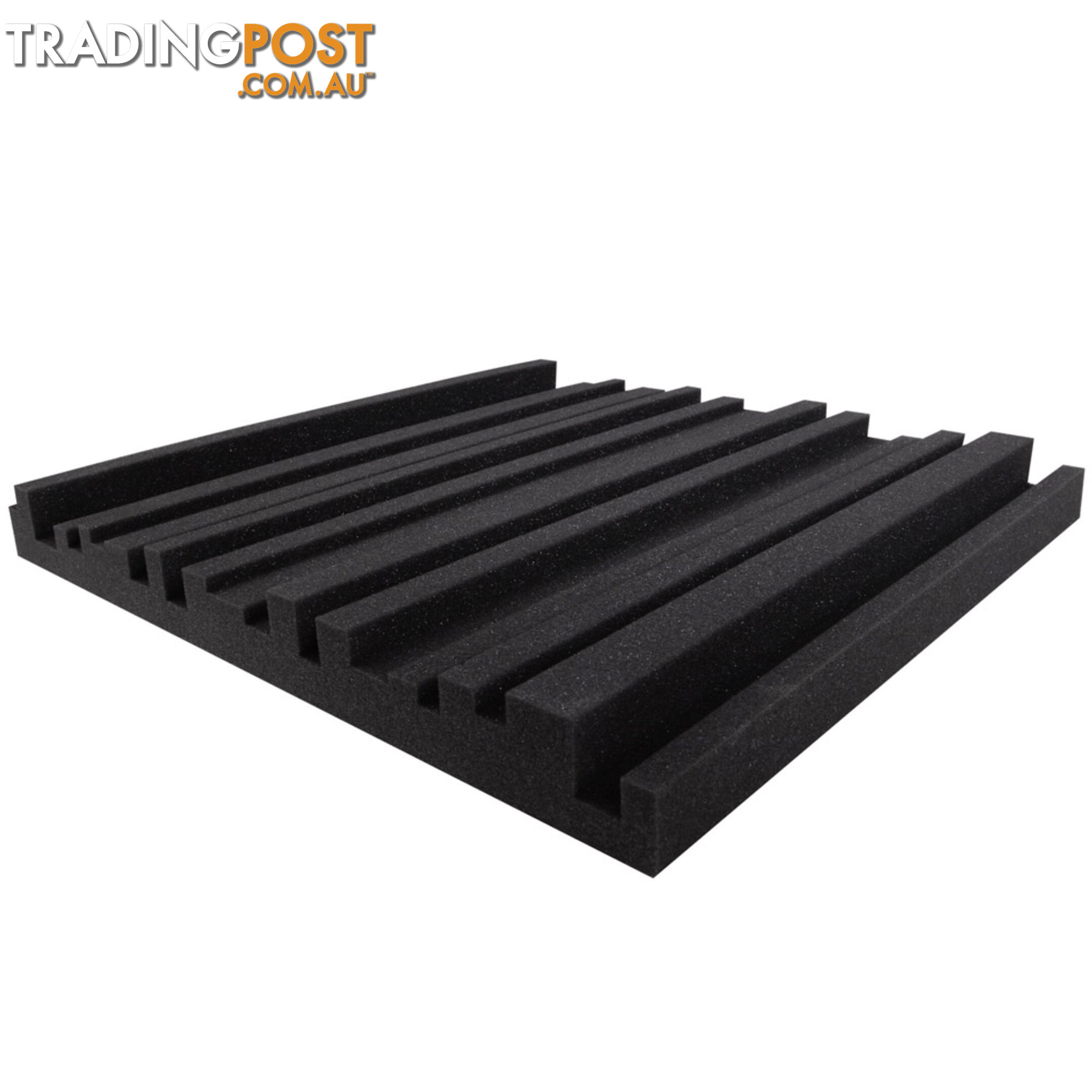 Set of 10 Studio Acoustic Foam Black