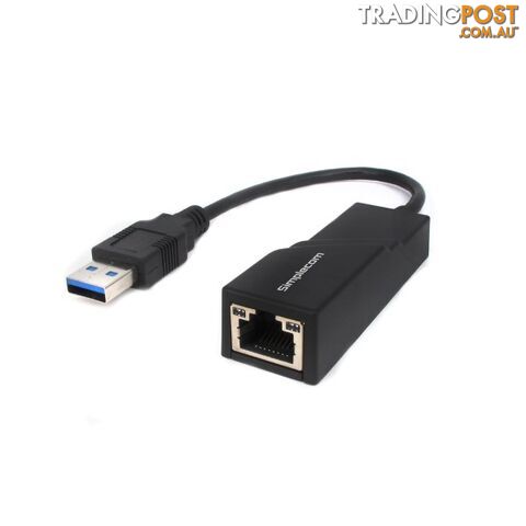 Simplecom NU301 SuperSpeed USB 3.0 to RJ45 Gigabit 1000Mbps Ethernet Network Adapter