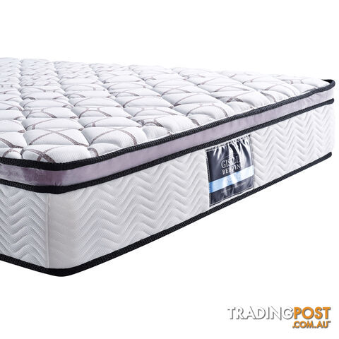 Cool Gel Memory Foam Euro Top Pocket Spring Mattress King - photo 3 of 8