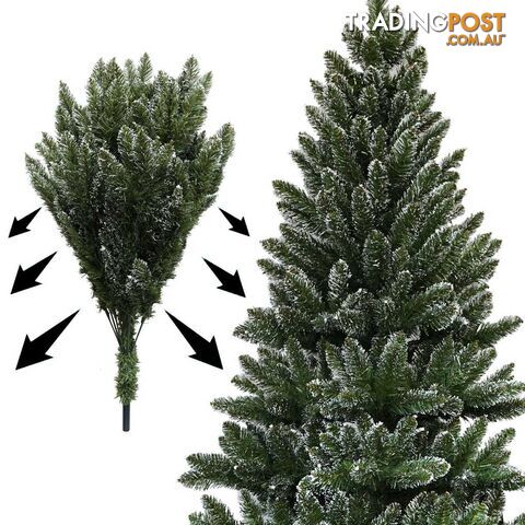Snowy Christmas Tree 210cm Green - photo 5 of 7