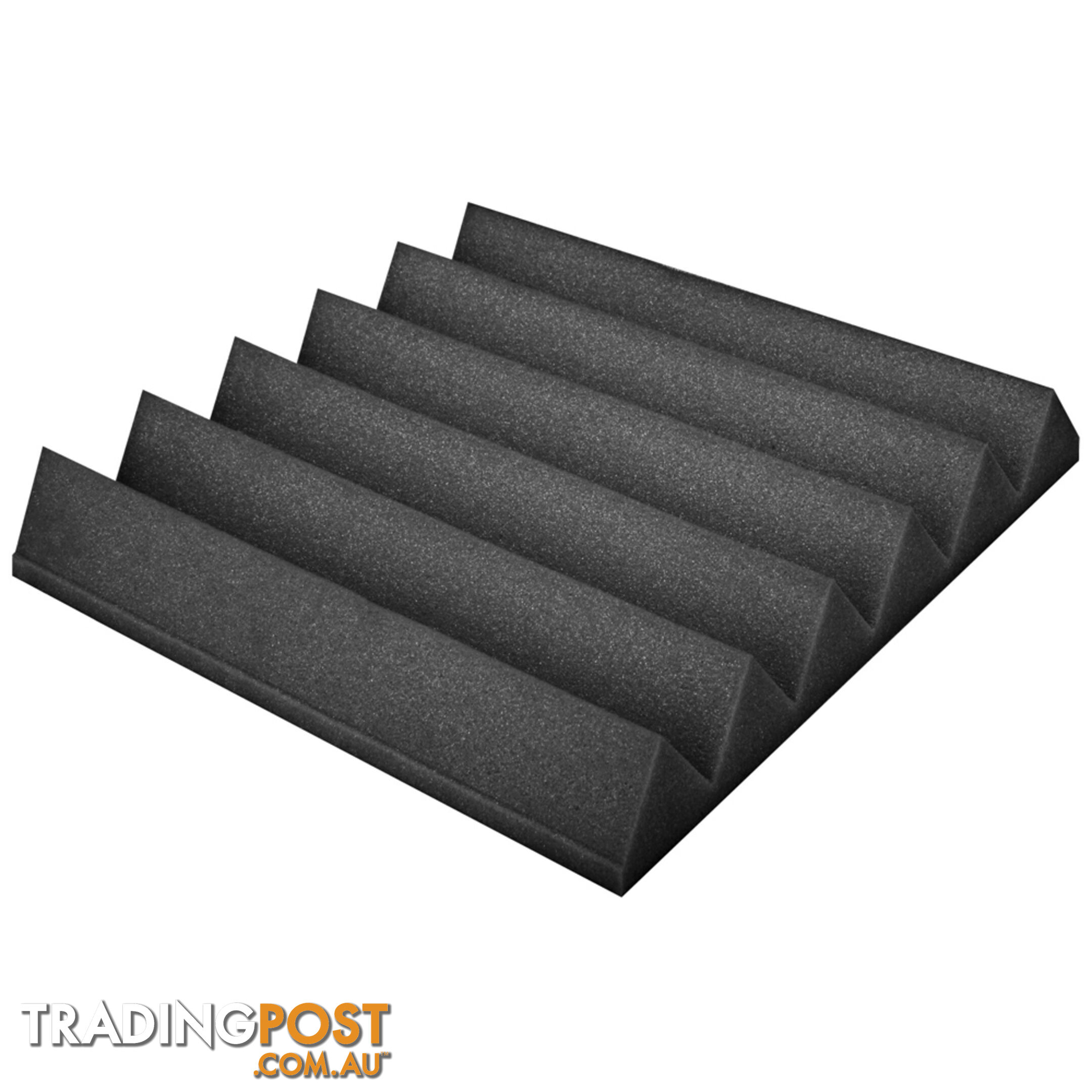 Set of 20 Studio Wedge Acoustic Foam Charcoal 30 x 30cm