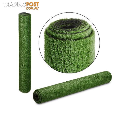 Artificial Grass 20 SQM Polypropylene Lawn Flooring 15mm Olive - photo 4 of 8
