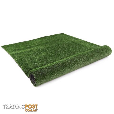 Artificial Grass 20 SQM Polypropylene Lawn Flooring 15mm Olive - photo 3 of 8