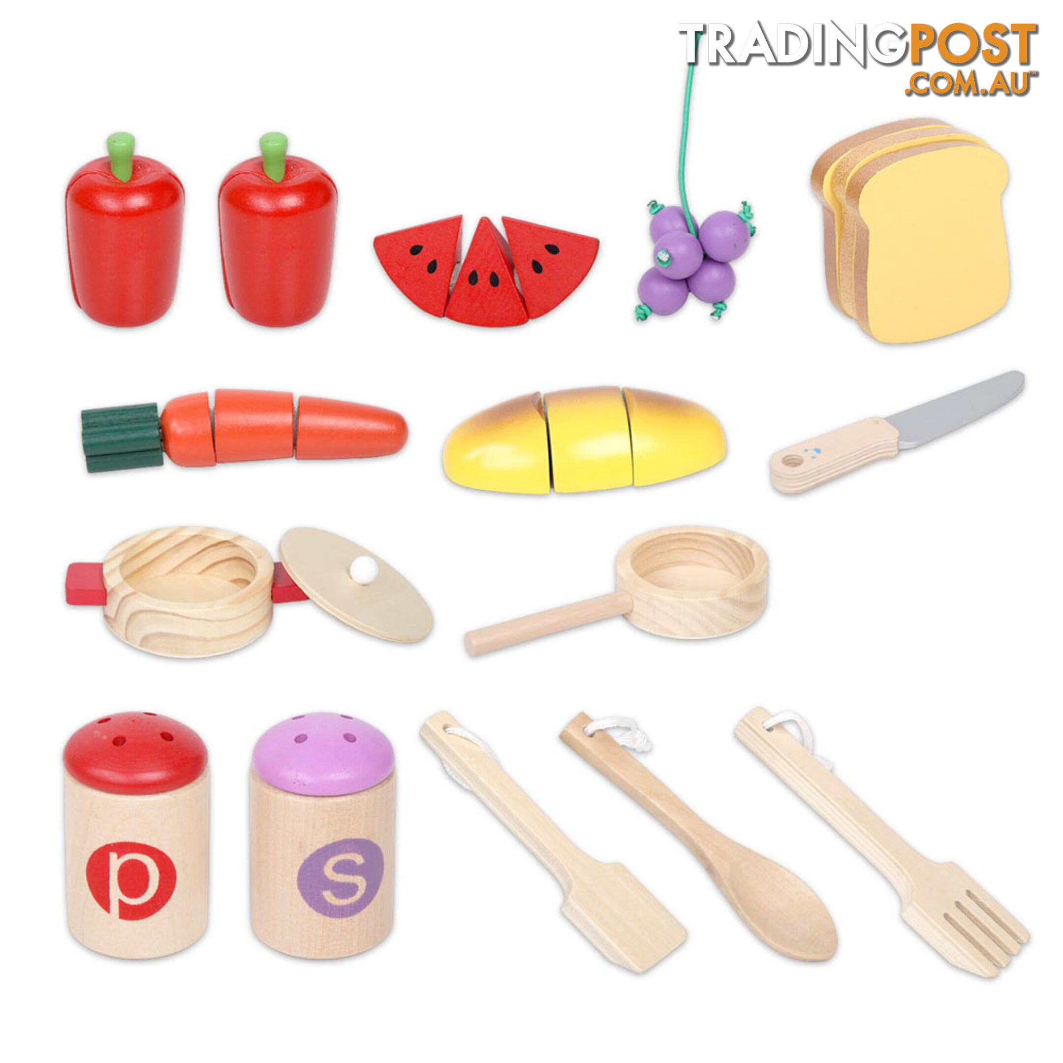 11 piece Wooden Kitchen Set