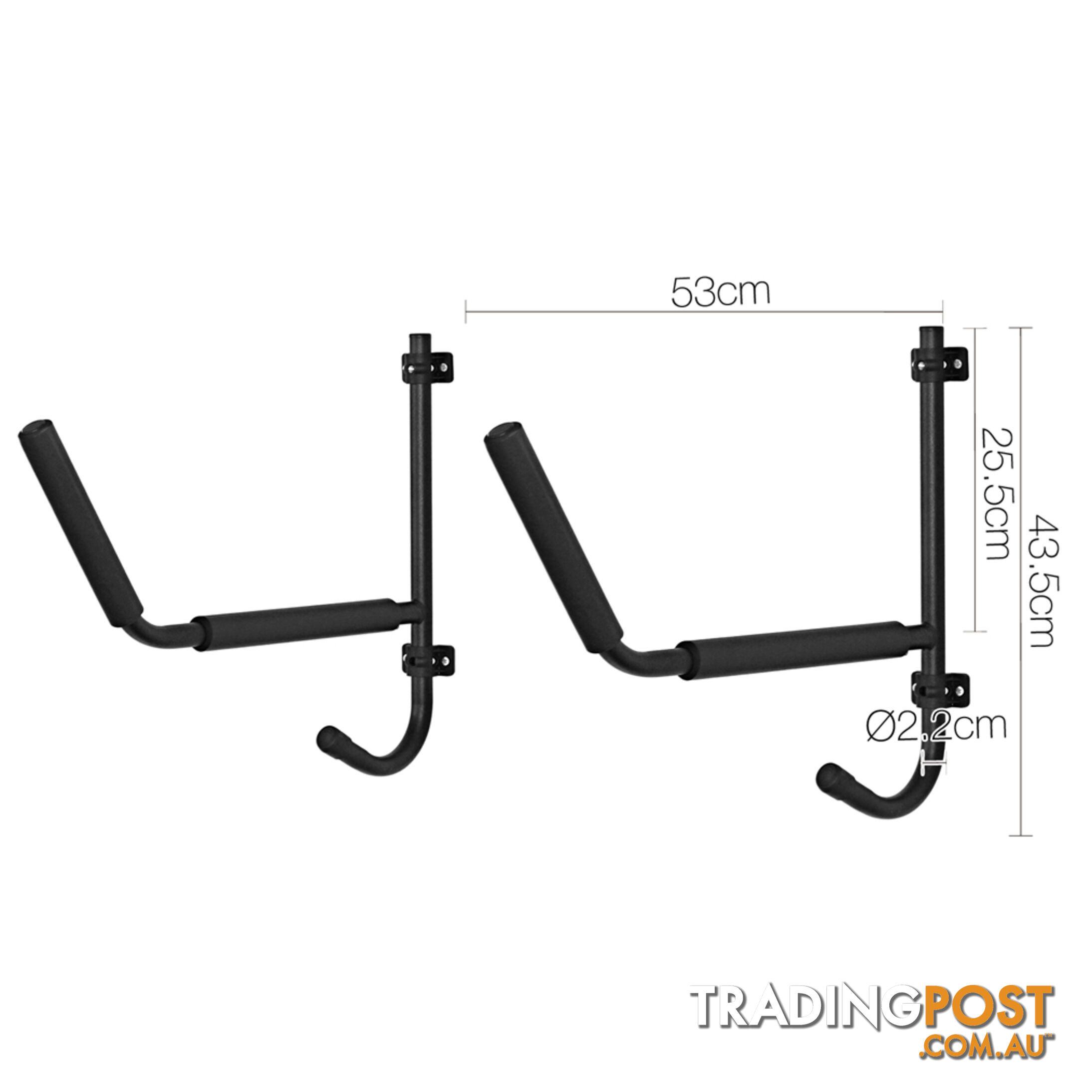 Foldable Wall Mountable Kayak Storage Rack _ÑÐ 50KG