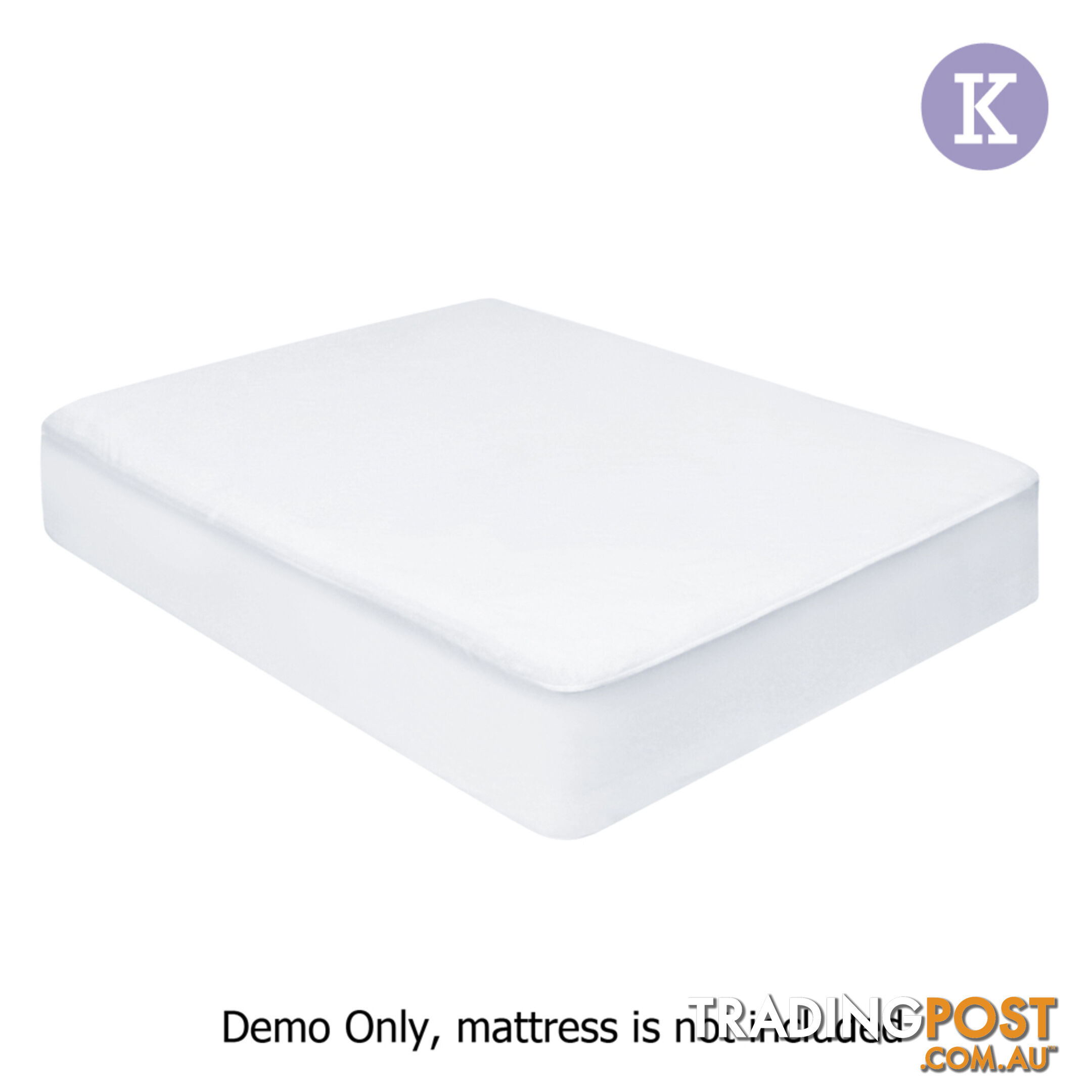 Waterproof Non-Woven Mattress Protector - King