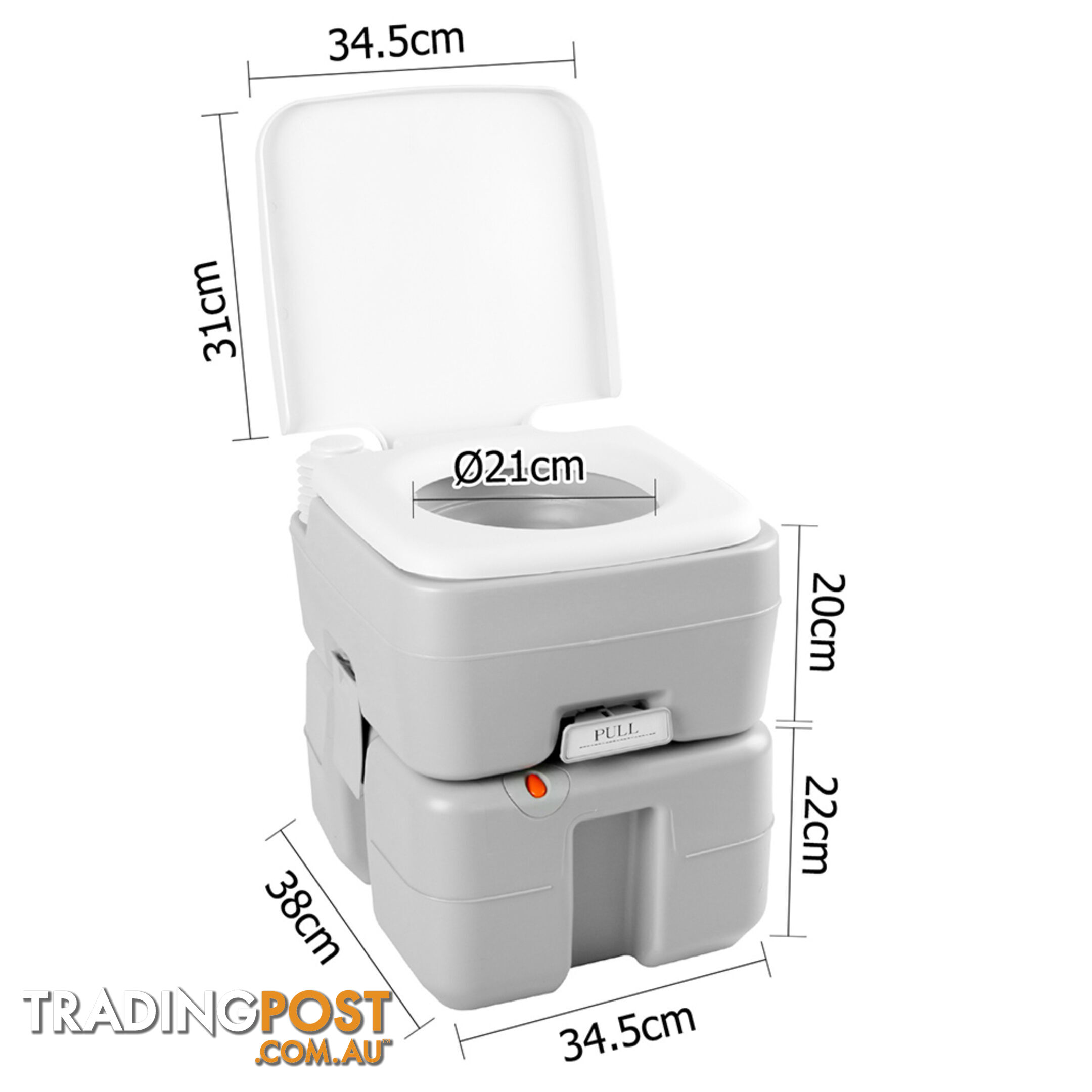 Weisshorn 20L Portable Camping Toilet