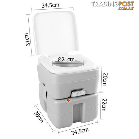 Weisshorn 20L Portable Camping Toilet