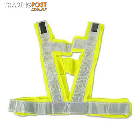 Solar Powered LED Vest