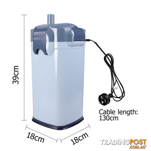 1200LPH Aquarium Fish Tank External Canister Filter - photo 2 of 8