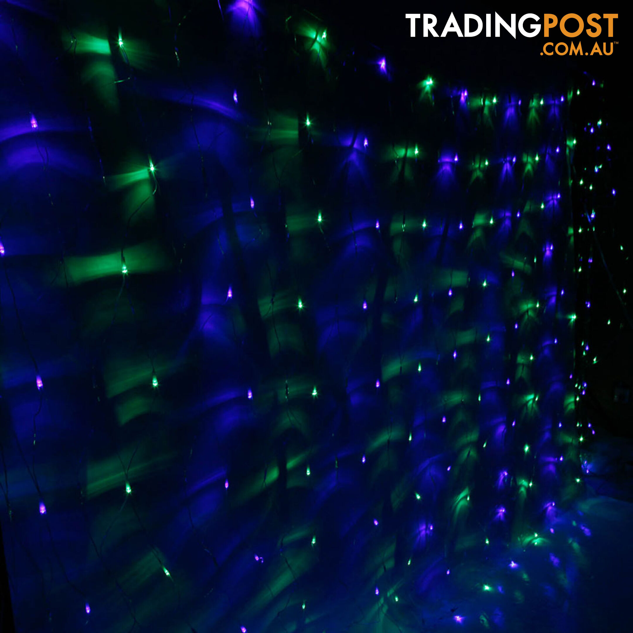 400 LED Christmas Net Lights Multi Colour