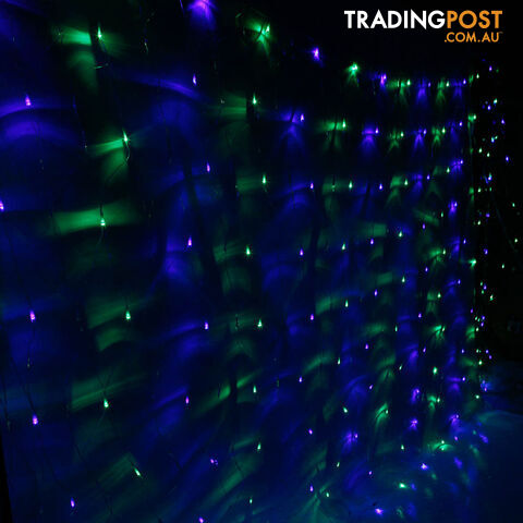 400 LED Christmas Net Lights Multi Colour