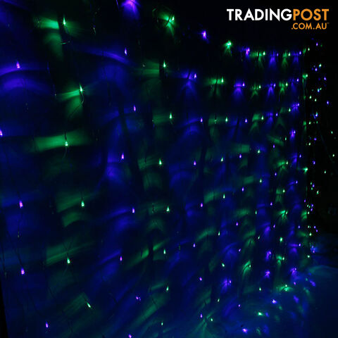 400 LED Christmas Net Lights Multi Colour