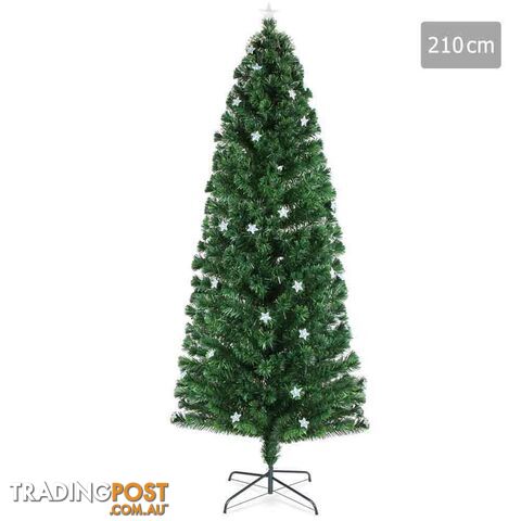 LED Christmas Tree 210CM Green