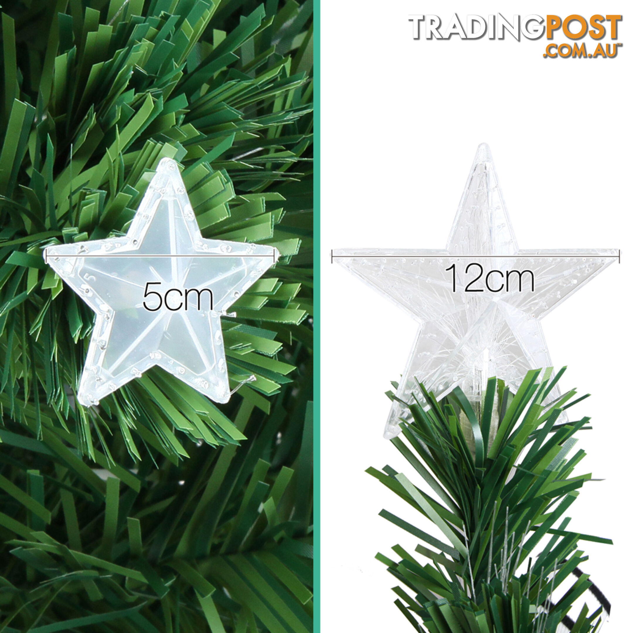 LED Christmas Tree 210CM Green