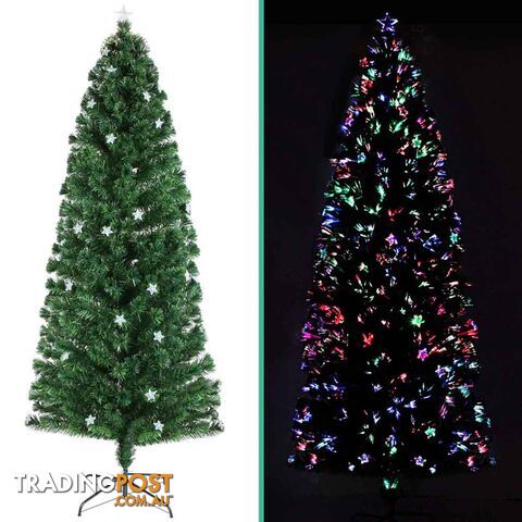 LED Christmas Tree 210CM Green