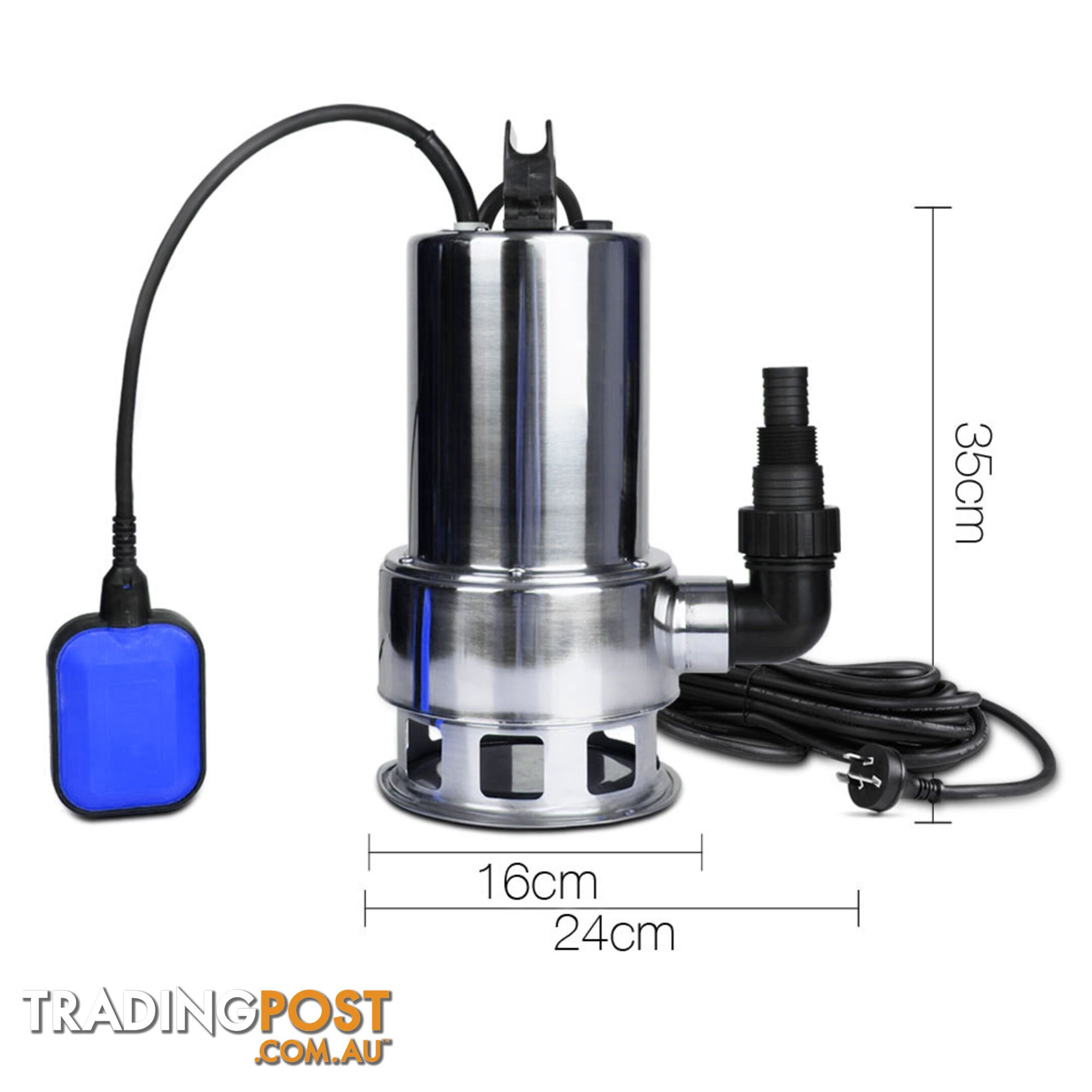 1500W Submersible Water Pump Universal Fitting