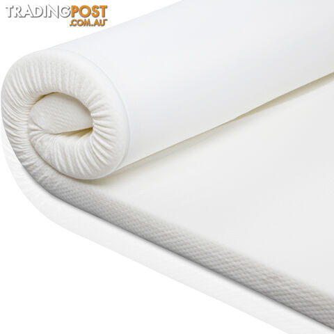 Visco Elastic Memory Foam Mattress Topper 7cm Queen