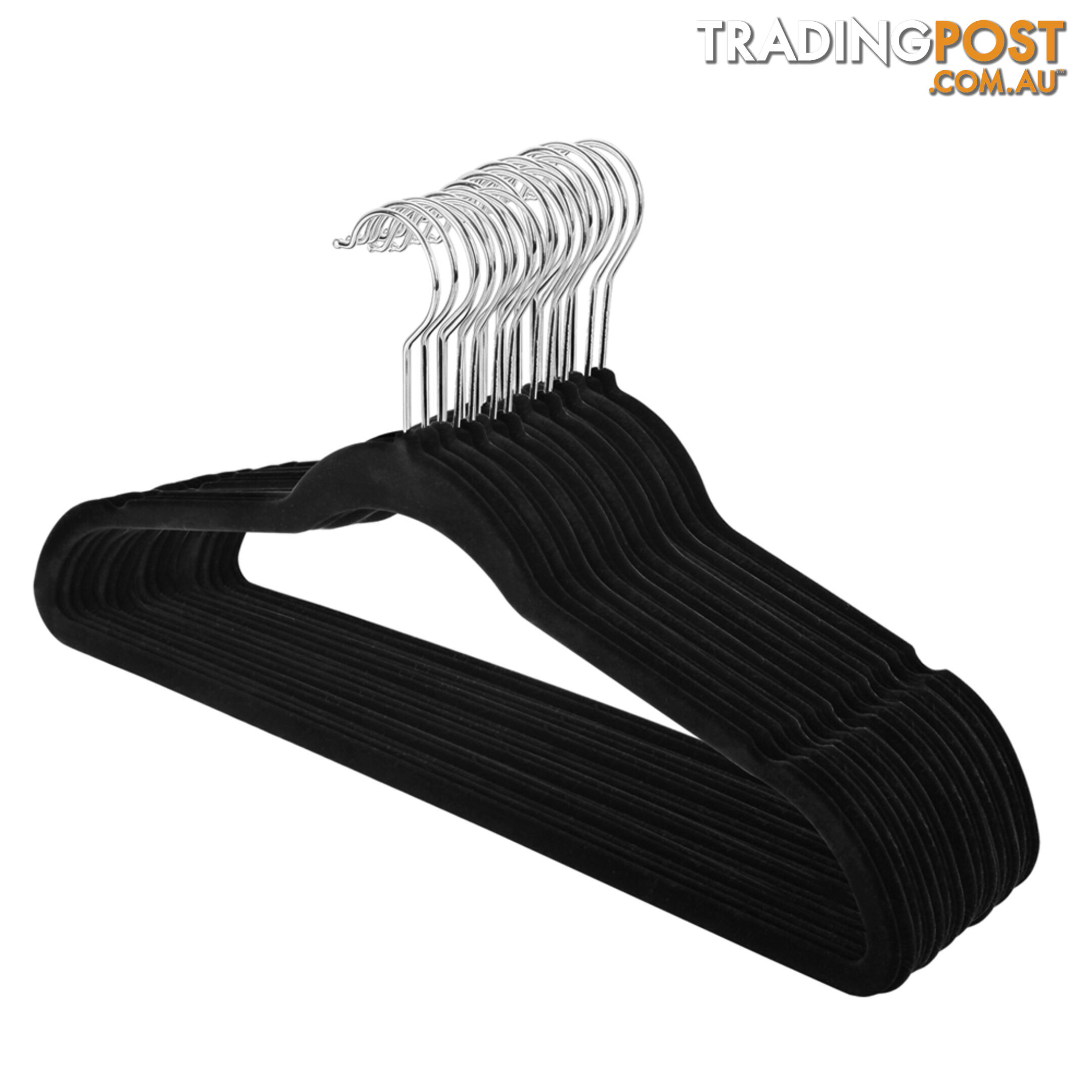 Set of 50 Velvet Coat Hangers